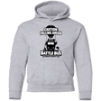 Sweatshirts Sport Grey / YS Battle Bus Youth Pullover Hoodie