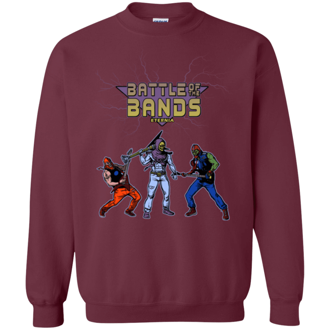 Sweatshirts Maroon / S Battle Of The Bands Crewneck Sweatshirt