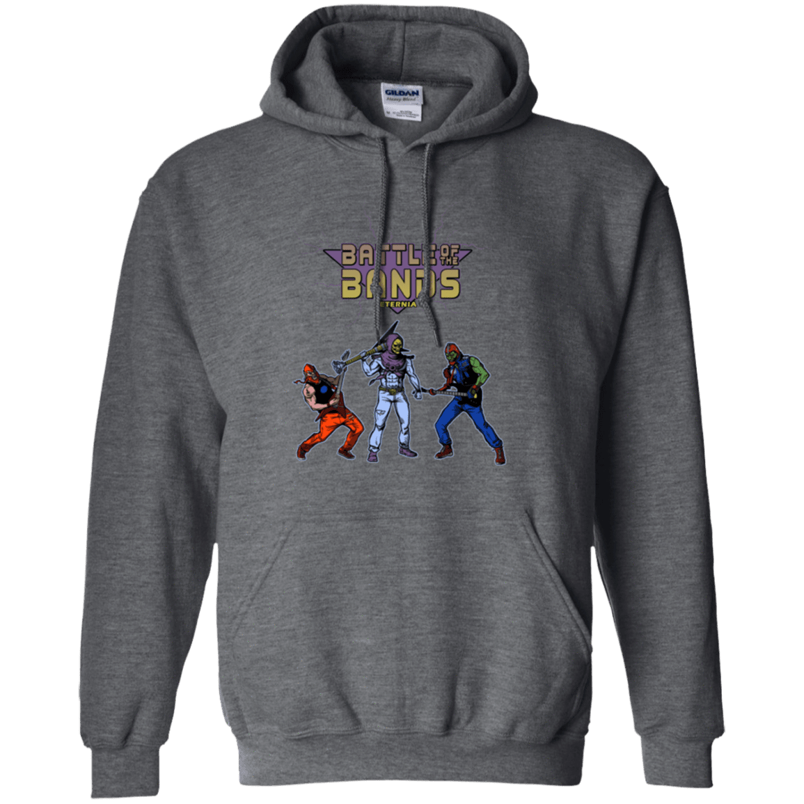 Sweatshirts Dark Heather / S Battle Of The Bands Pullover Hoodie