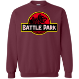 Sweatshirts Maroon / Small Battle Park Crewneck Sweatshirt