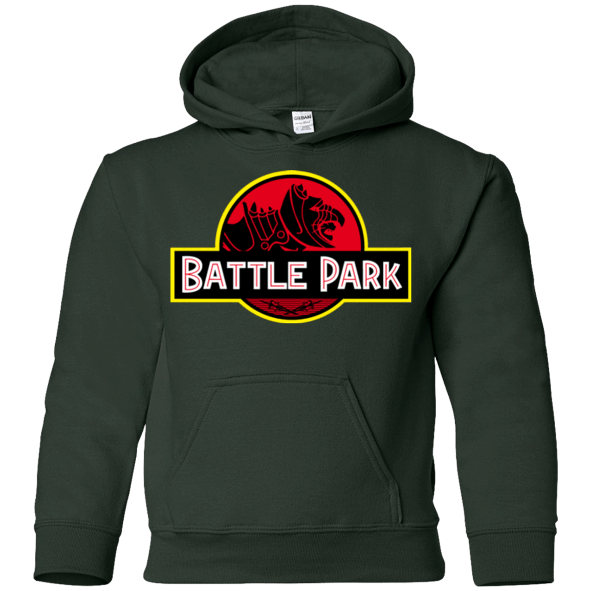 Sweatshirts Forest Green / YS Battle Park Youth Hoodie