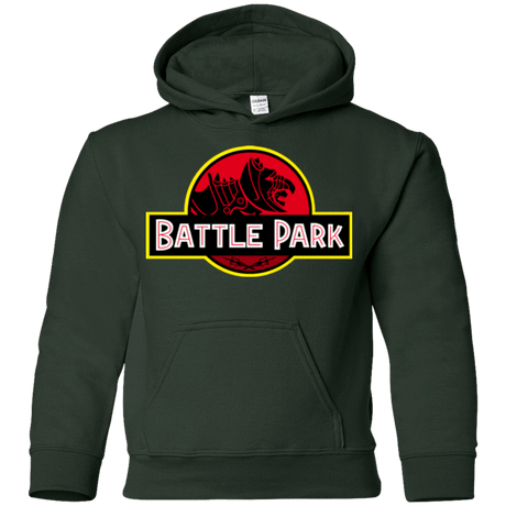 Sweatshirts Forest Green / YS Battle Park Youth Hoodie