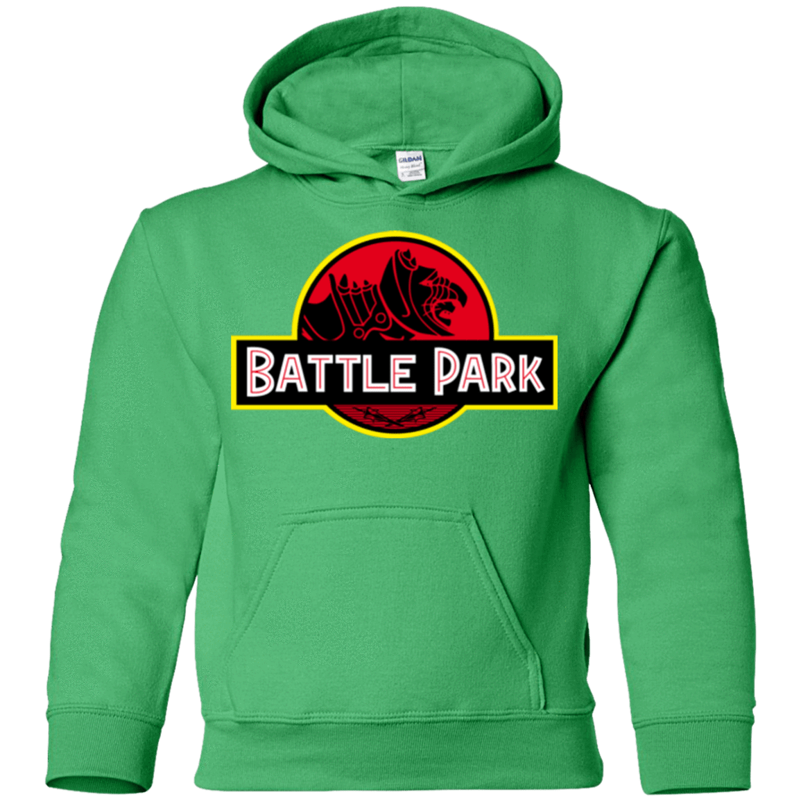 Sweatshirts Irish Green / YS Battle Park Youth Hoodie
