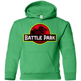 Sweatshirts Irish Green / YS Battle Park Youth Hoodie