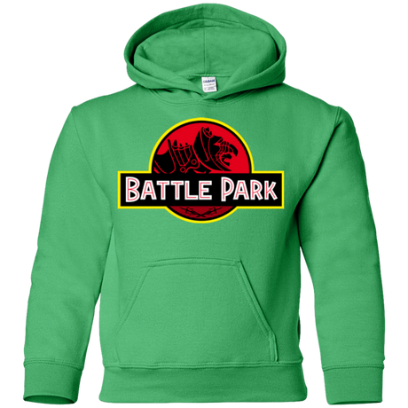 Sweatshirts Irish Green / YS Battle Park Youth Hoodie