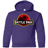 Sweatshirts Purple / YS Battle Park Youth Hoodie