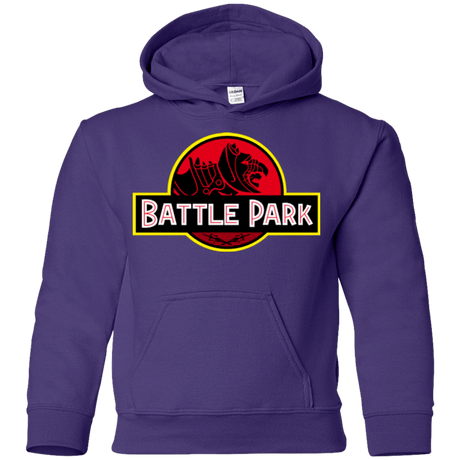 Sweatshirts Purple / YS Battle Park Youth Hoodie