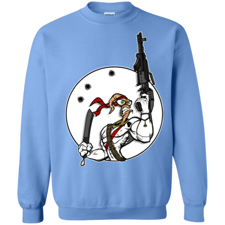 Sweatshirts Carolina Blue / S Battle Worm Crewneck Sweatshirt