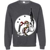 Sweatshirts Dark Heather / S Battle Worm Crewneck Sweatshirt
