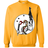 Sweatshirts Gold / S Battle Worm Crewneck Sweatshirt