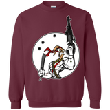 Sweatshirts Maroon / S Battle Worm Crewneck Sweatshirt