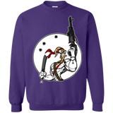 Sweatshirts Purple / S Battle Worm Crewneck Sweatshirt