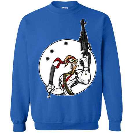 Sweatshirts Royal / S Battle Worm Crewneck Sweatshirt