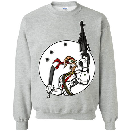 Sweatshirts Sport Grey / S Battle Worm Crewneck Sweatshirt