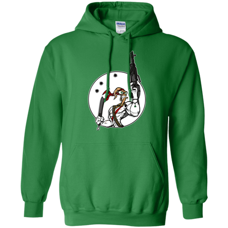 Sweatshirts Irish Green / S Battle Worm Pullover Hoodie