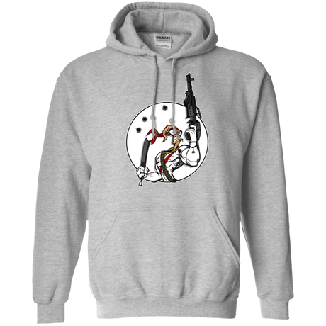 Sweatshirts Sport Grey / S Battle Worm Pullover Hoodie