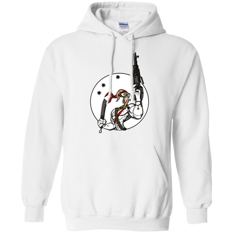Sweatshirts White / S Battle Worm Pullover Hoodie