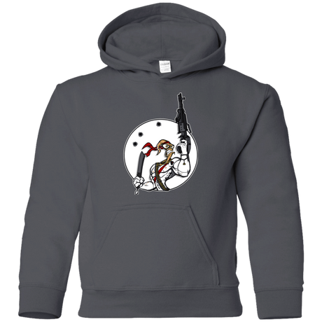 Sweatshirts Charcoal / YS Battle Worm Youth Hoodie