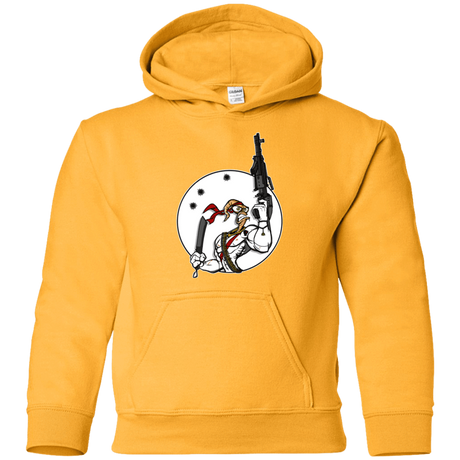 Sweatshirts Gold / YS Battle Worm Youth Hoodie