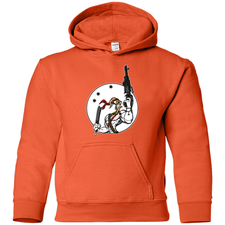 Sweatshirts Orange / YS Battle Worm Youth Hoodie