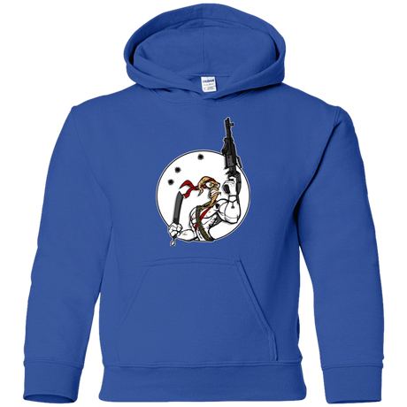 Sweatshirts Royal / YS Battle Worm Youth Hoodie