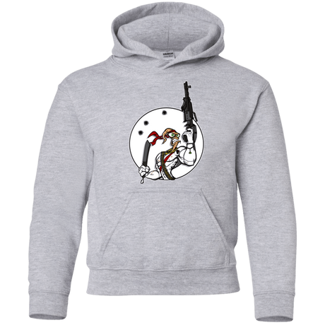 Sweatshirts Sport Grey / YS Battle Worm Youth Hoodie