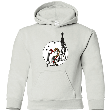 Sweatshirts White / YS Battle Worm Youth Hoodie