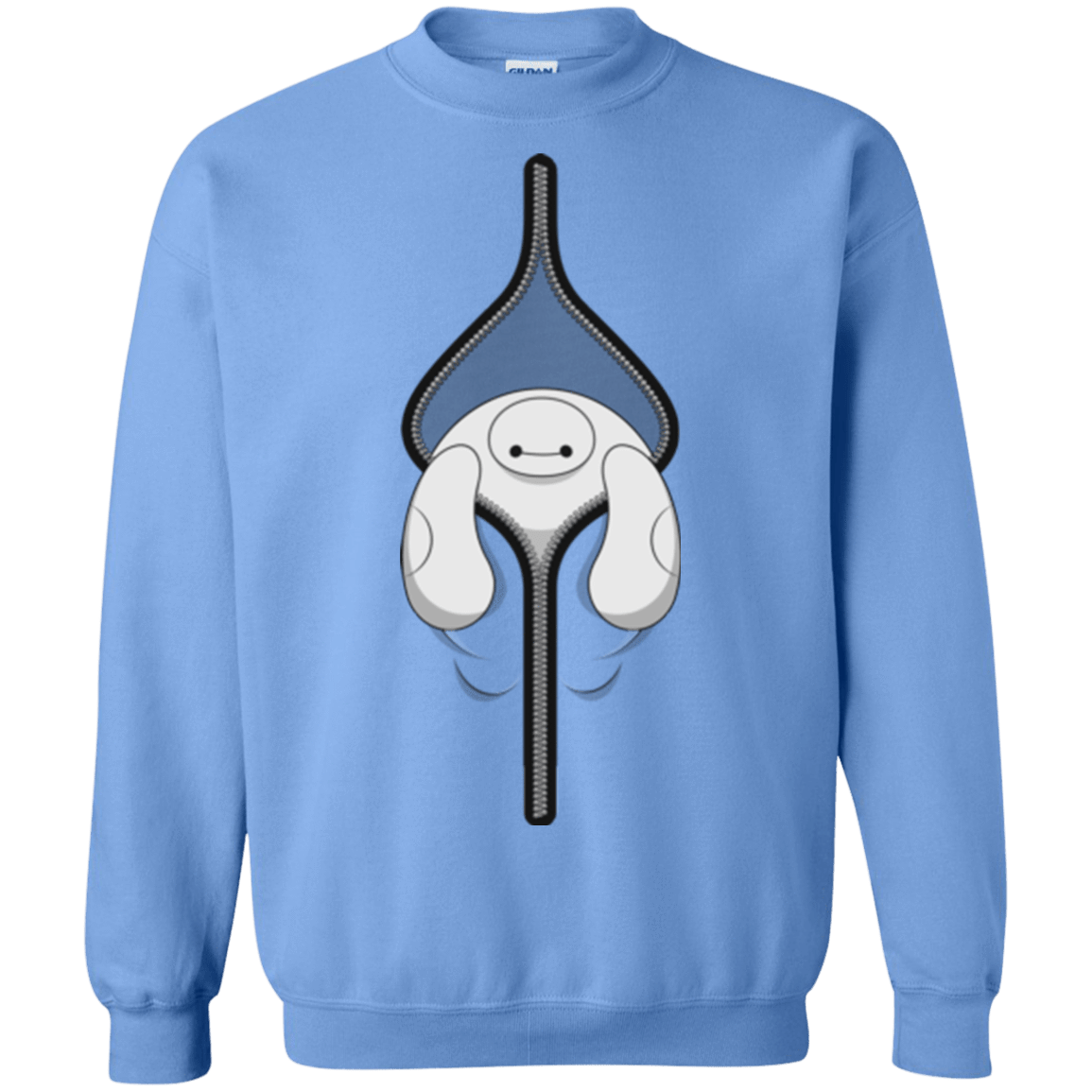 Sweatshirts Carolina Blue / Small Baymax Crewneck Sweatshirt