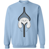 Sweatshirts Light Blue / Small Baymax Crewneck Sweatshirt