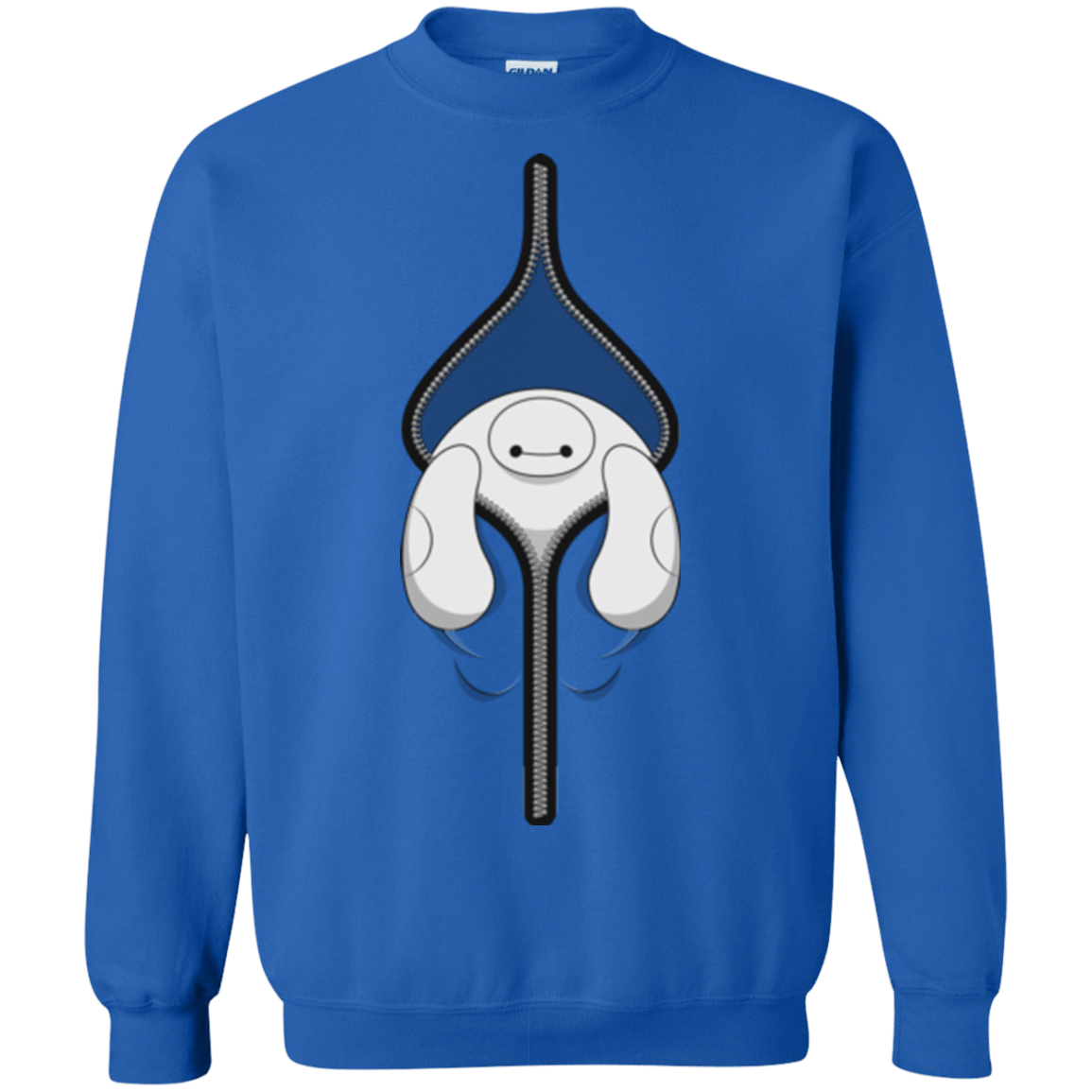 Sweatshirts Royal / Small Baymax Crewneck Sweatshirt