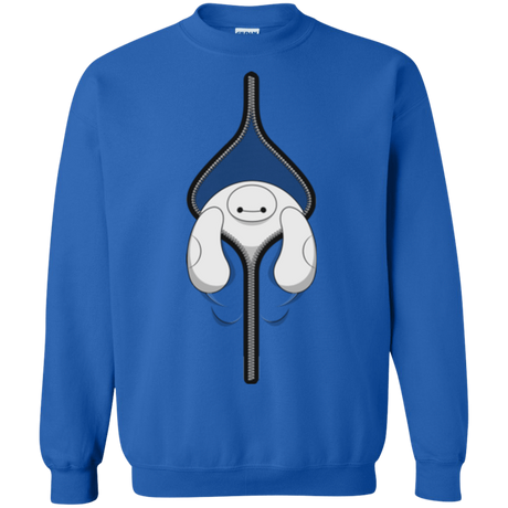 Sweatshirts Royal / Small Baymax Crewneck Sweatshirt