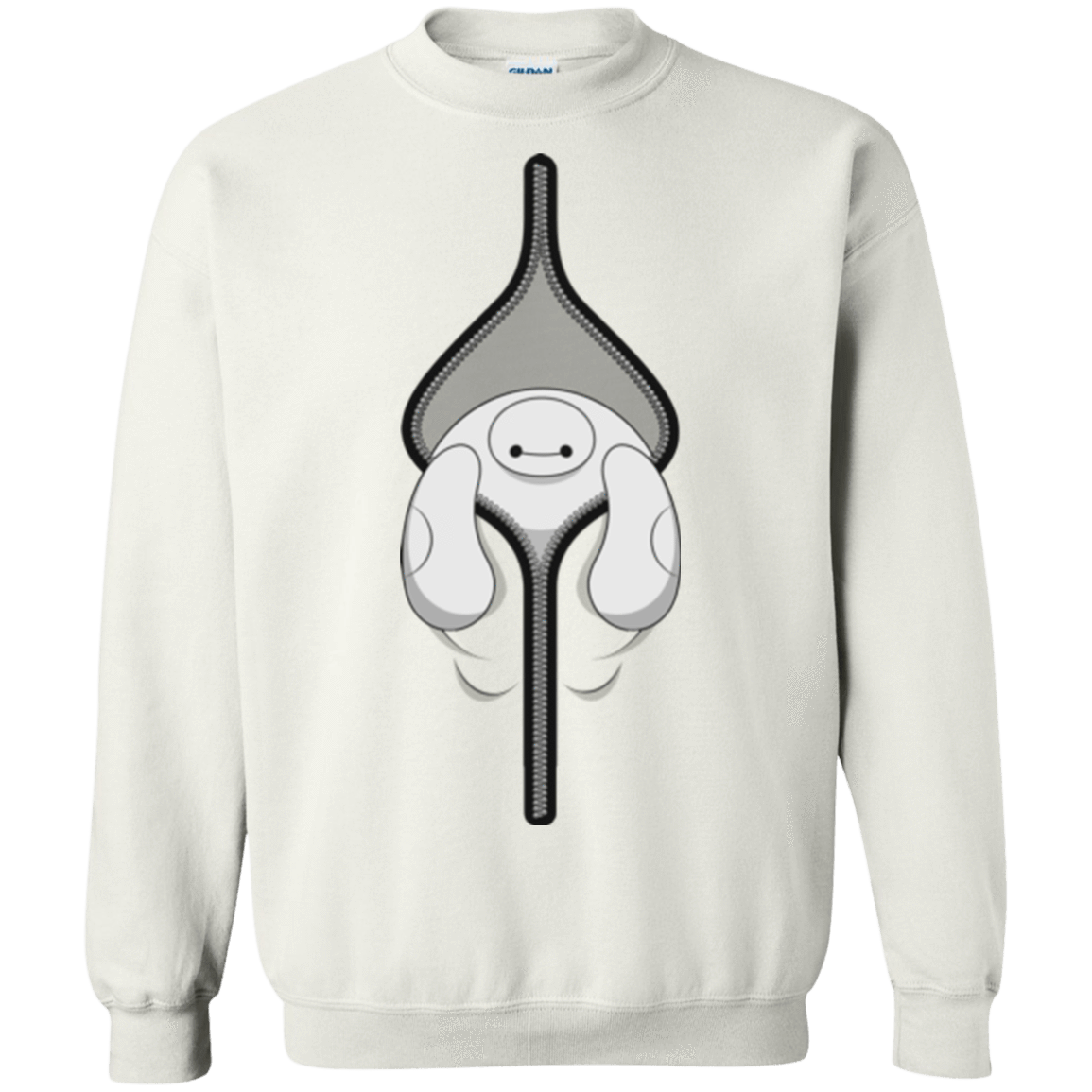 Sweatshirts White / Small Baymax Crewneck Sweatshirt