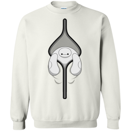 Sweatshirts White / Small Baymax Crewneck Sweatshirt