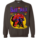 Sweatshirts Dark Chocolate / Small Baymax Number 9 Crewneck Sweatshirt