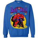Sweatshirts Royal / Small Baymax Number 9 Crewneck Sweatshirt