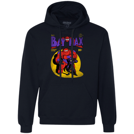 Sweatshirts Navy / Small Baymax Number 9 Premium Fleece Hoodie