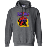 Sweatshirts Dark Heather / Small Baymax Number 9 Pullover Hoodie