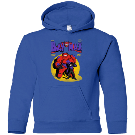 Sweatshirts Royal / YS Baymax Number 9 Youth Hoodie