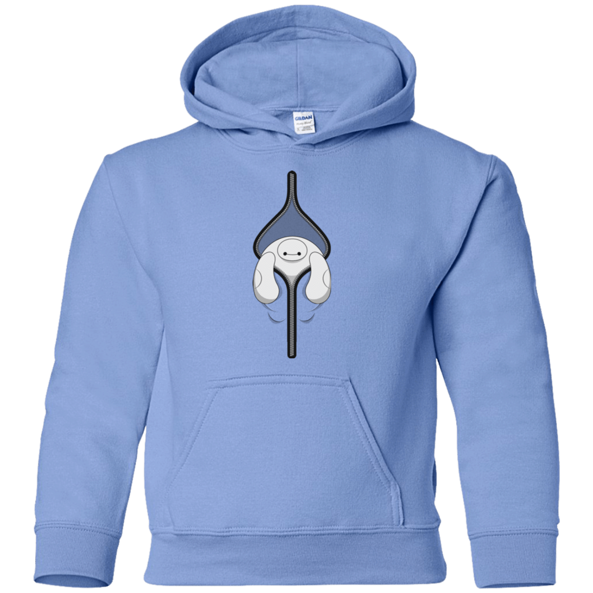 Sweatshirts Carolina Blue / YS Baymax Youth Hoodie
