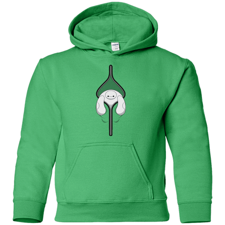Sweatshirts Irish Green / YS Baymax Youth Hoodie