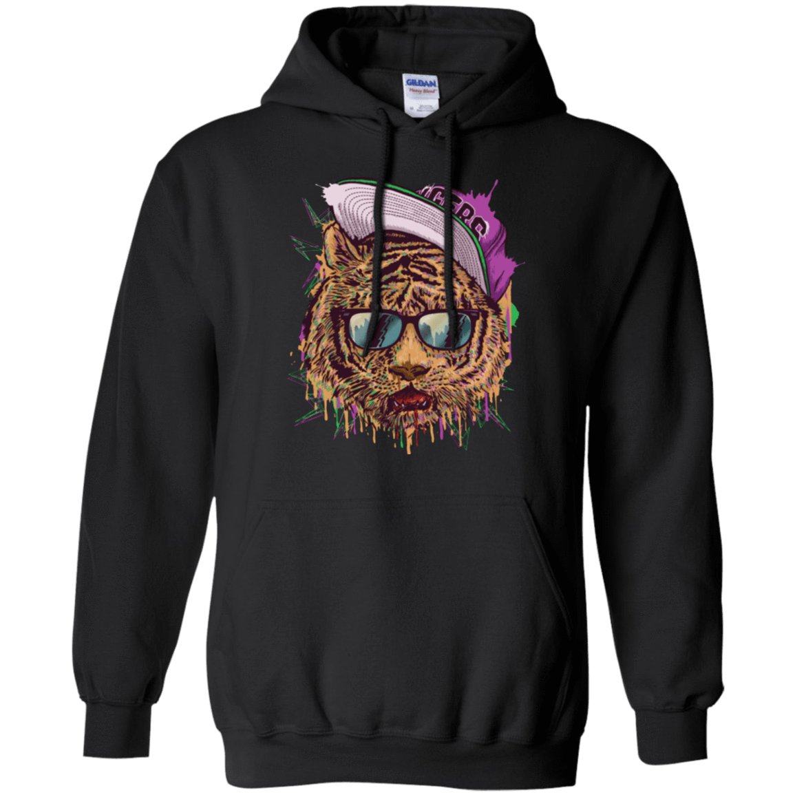 Sweatshirts Black / Small Bayside Tigers Pullover Hoodie