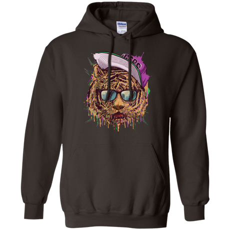 Sweatshirts Dark Chocolate / Small Bayside Tigers Pullover Hoodie
