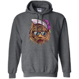 Sweatshirts Dark Heather / Small Bayside Tigers Pullover Hoodie