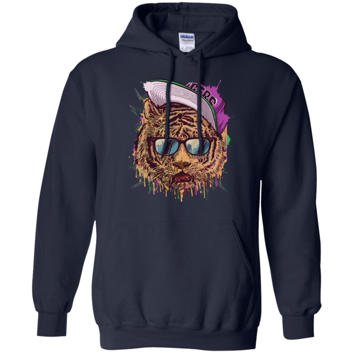 Sweatshirts Navy / Small Bayside Tigers Pullover Hoodie
