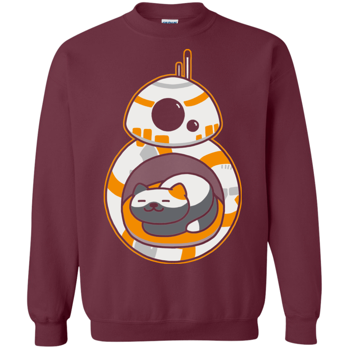 Sweatshirts Maroon / Small BB Atsume Crewneck Sweatshirt