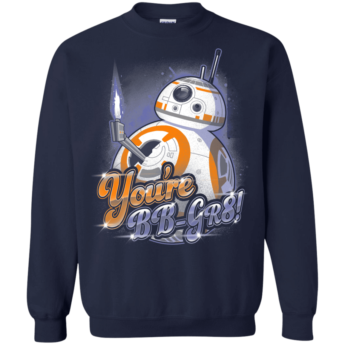 Sweatshirts Navy / S BB Great Crewneck Sweatshirt