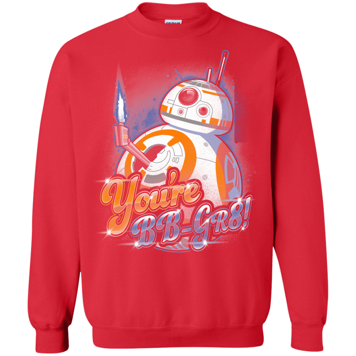 Sweatshirts Red / S BB Great Crewneck Sweatshirt