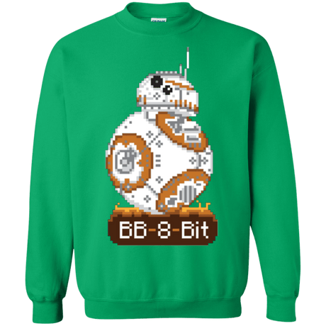 Sweatshirts Irish Green / Small BB8Bit Crewneck Sweatshirt