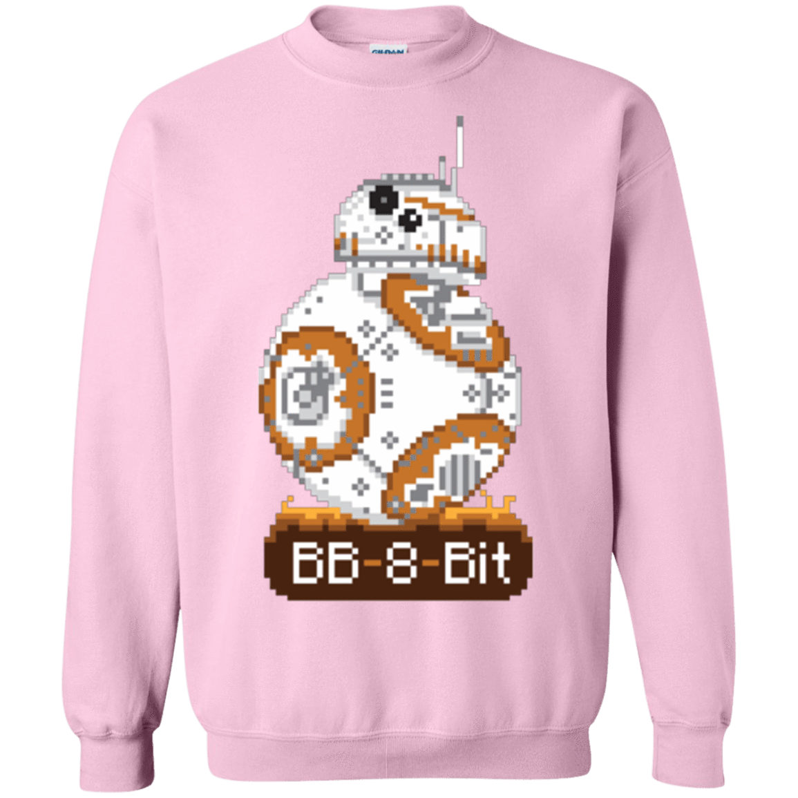 Sweatshirts Light Pink / Small BB8Bit Crewneck Sweatshirt