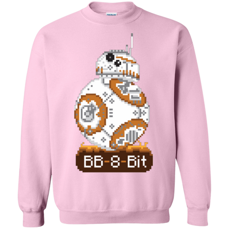 Sweatshirts Light Pink / Small BB8Bit Crewneck Sweatshirt